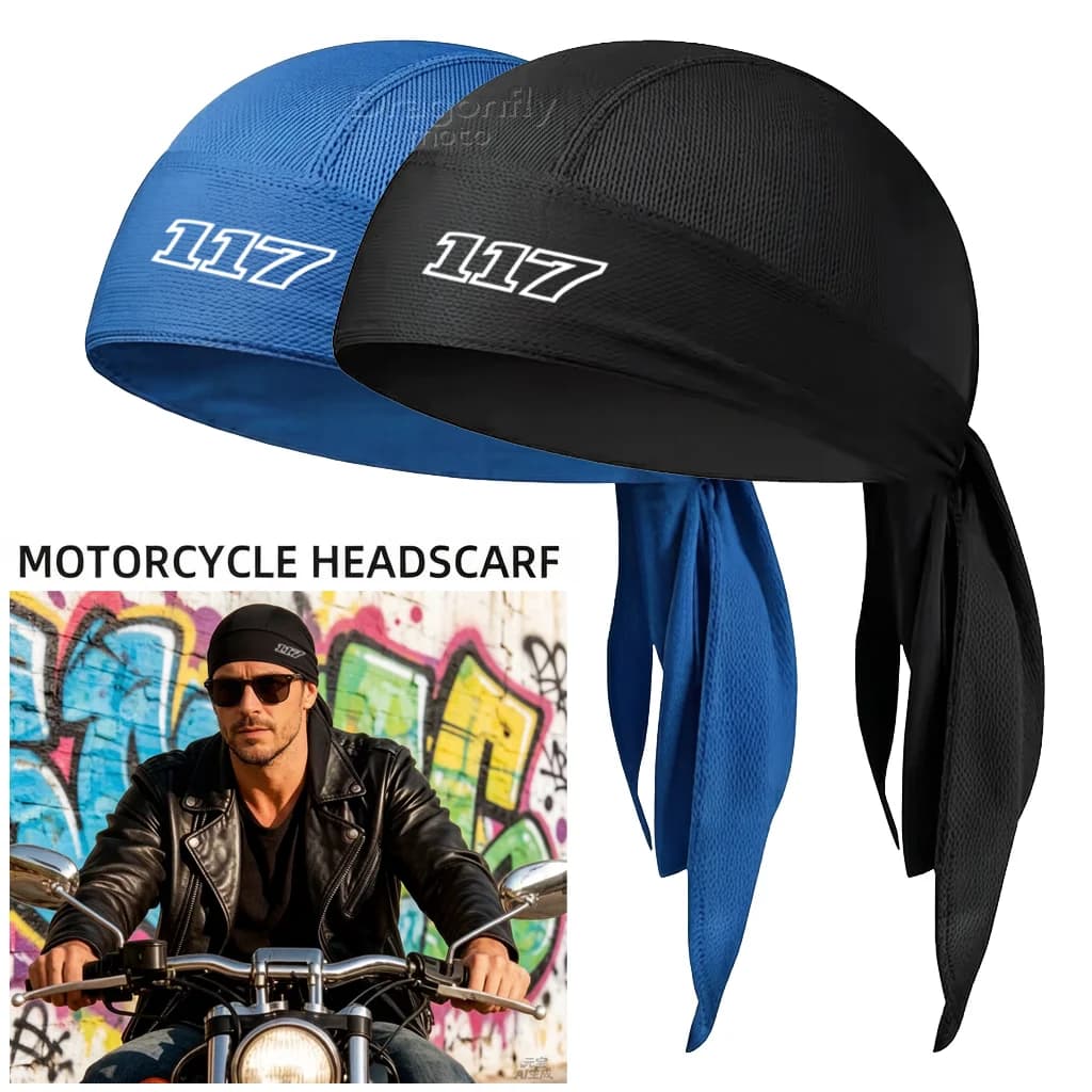Fascia per capelli ad asciugatura rapida per moto, sciarpa, bandana per corsa, equitazione, escursionismo, per Harley Softail Low Rider ST FXLRST FXRST Bre