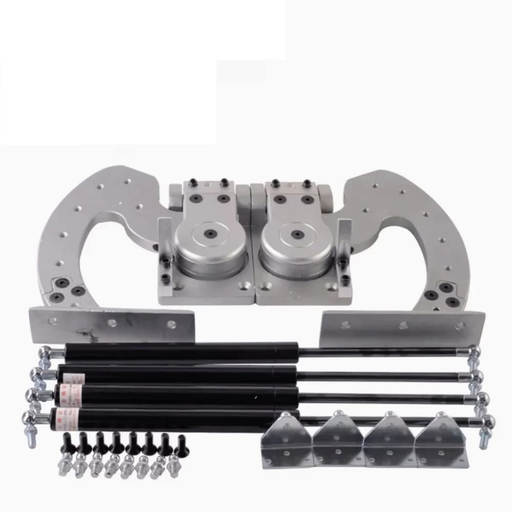 Kit Porta Verticale Universale AM con Cerniera a Forbice per Auto