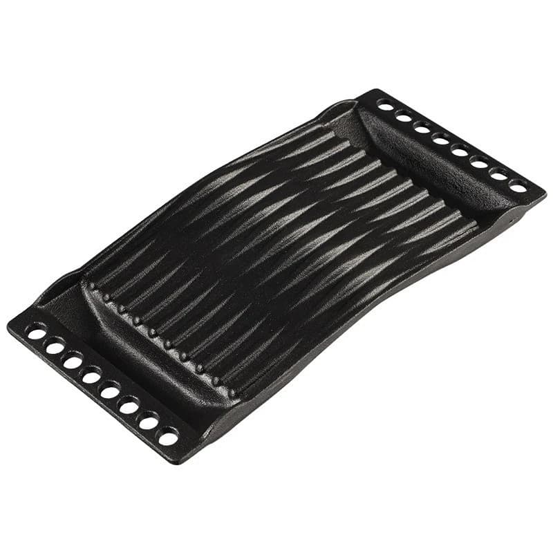 CAMPINGMOON W3 Fornello Barbecue X-TWO con Piastra in Ghisa per Agnello, Trattamento Antiaderente, per Campeggio e Picnic all'Aperto