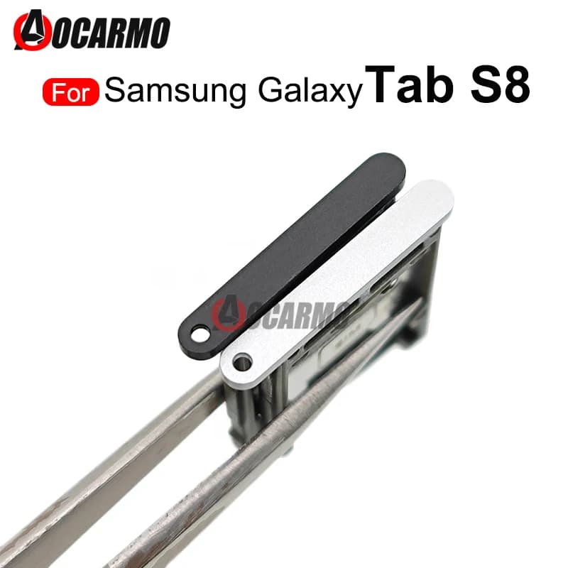 Per Samsung Galaxy Tab S8 X700 X706: Vassoio Porta Scheda MicroSD e SIM, Ricambio per Slot