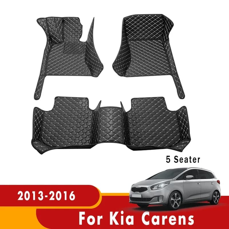 Car mats for Kia Carens 2016 2014 2013 (5 seats) Car mats Car mats Styling Interior Custom accessories Covering