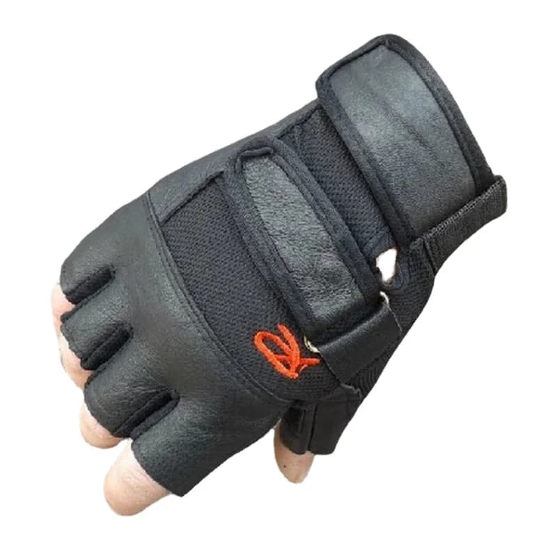 Skin Fitness sport weight lifting weights men gym gloves thickening half finger summer durable