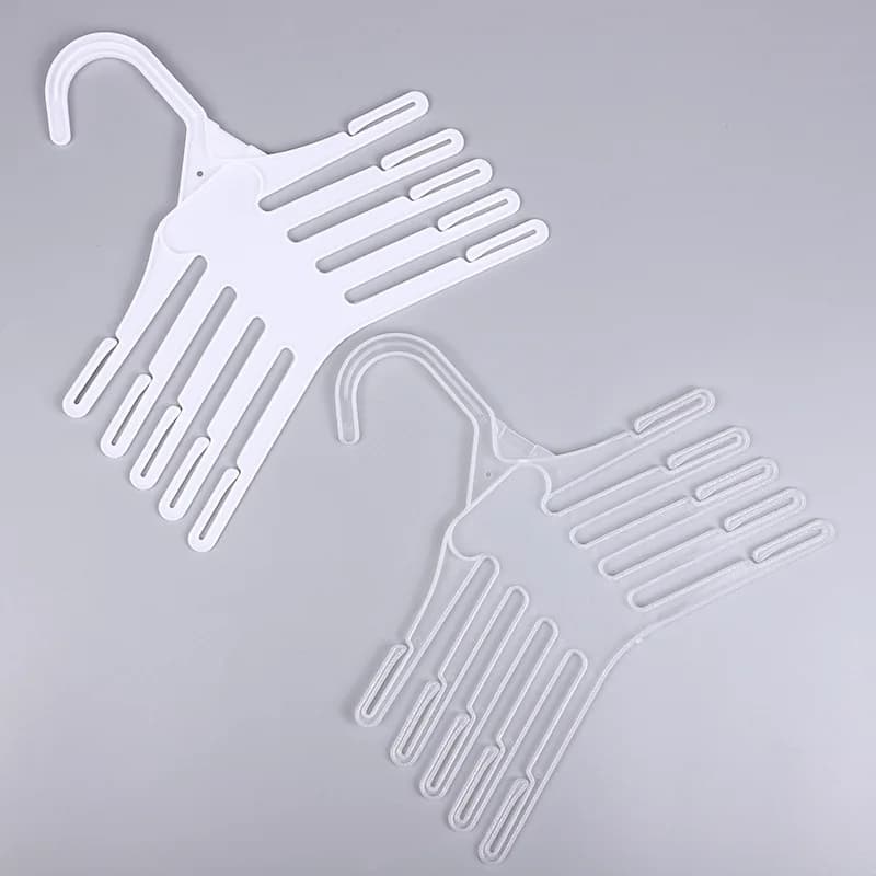 20 Pieces White Clothes Hanger for Children, Newborns and Boys, for Dresses, Pants, skirts, Shirts, Pijamas, Swimwear, 3/5 Sheets