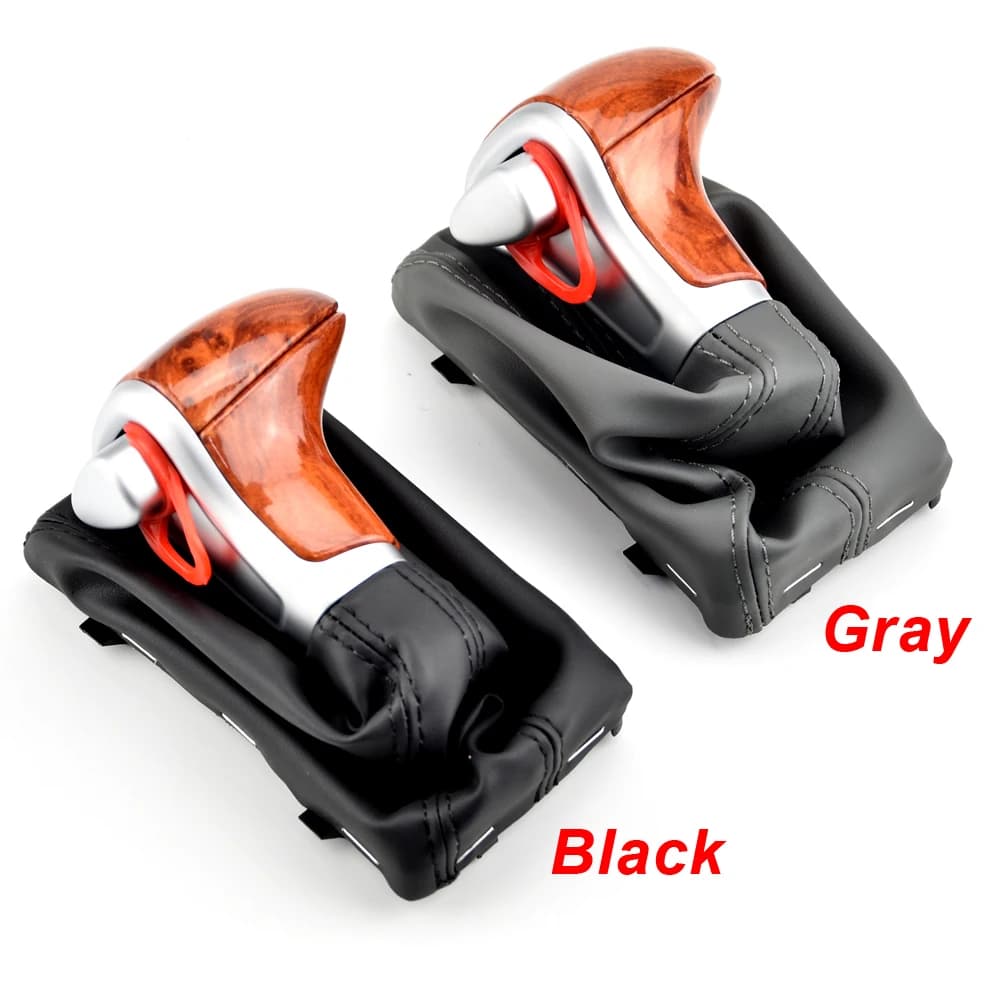 Auto Automatic Shift Knob For Audi A4 A5 Q5 B8 A6 C7 A6 C6 2009 2010 2011 2012 2013 2014 Gear shift knob boot