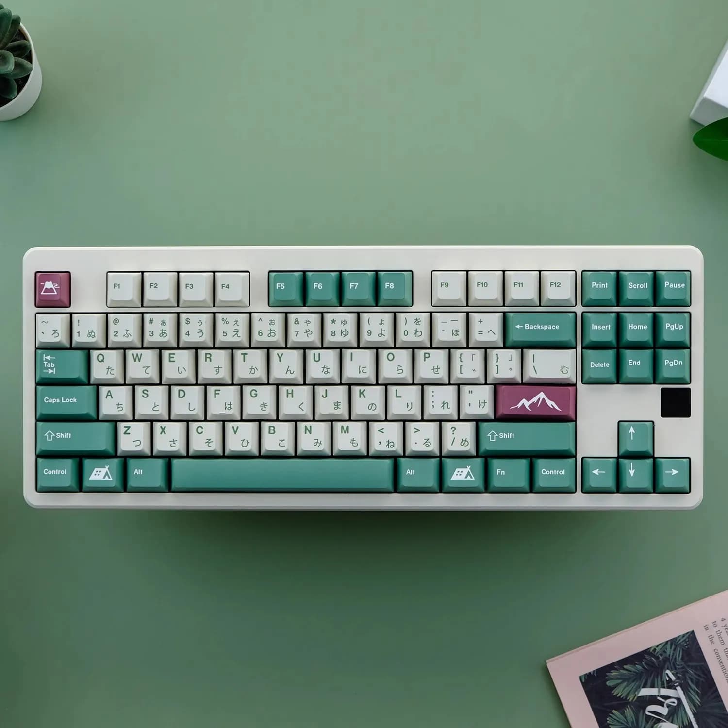 1 Set GMK Camping cups for MX Switch Mechanical keyboard PBT 5 sides Dye Subbed Cherry Keycap profile for 64 68 84 FILCO