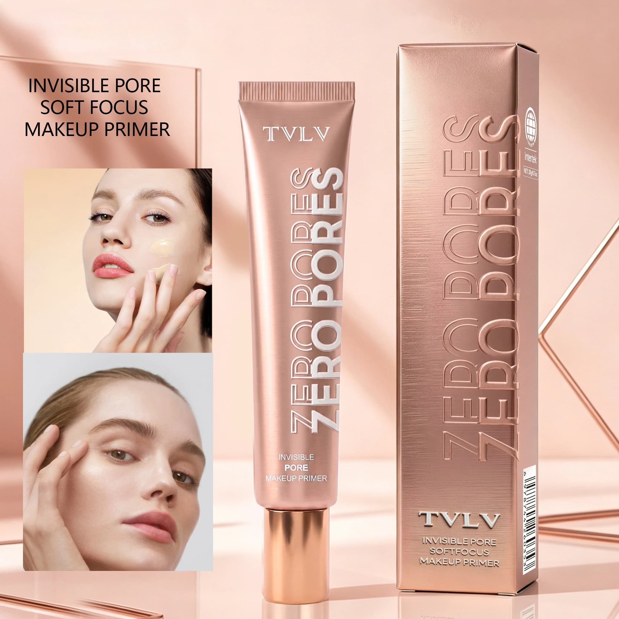 TVLV Pore-Minimizing Makeup Primer, Soft Focus Matte Base, Evens Skin Tone, Creates Flawless Long-Lasting Makeup