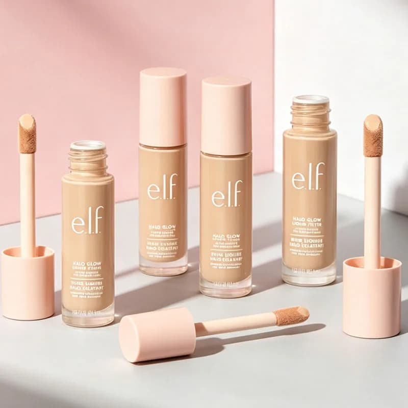Fondotinta Liquido Hot Elf Coprente e Impermeabile, Effetto Opaco a Lunga Durata, Copre Occhiaie e Imperfezioni, Cosmetico per Tutti i Tipi di Pelle