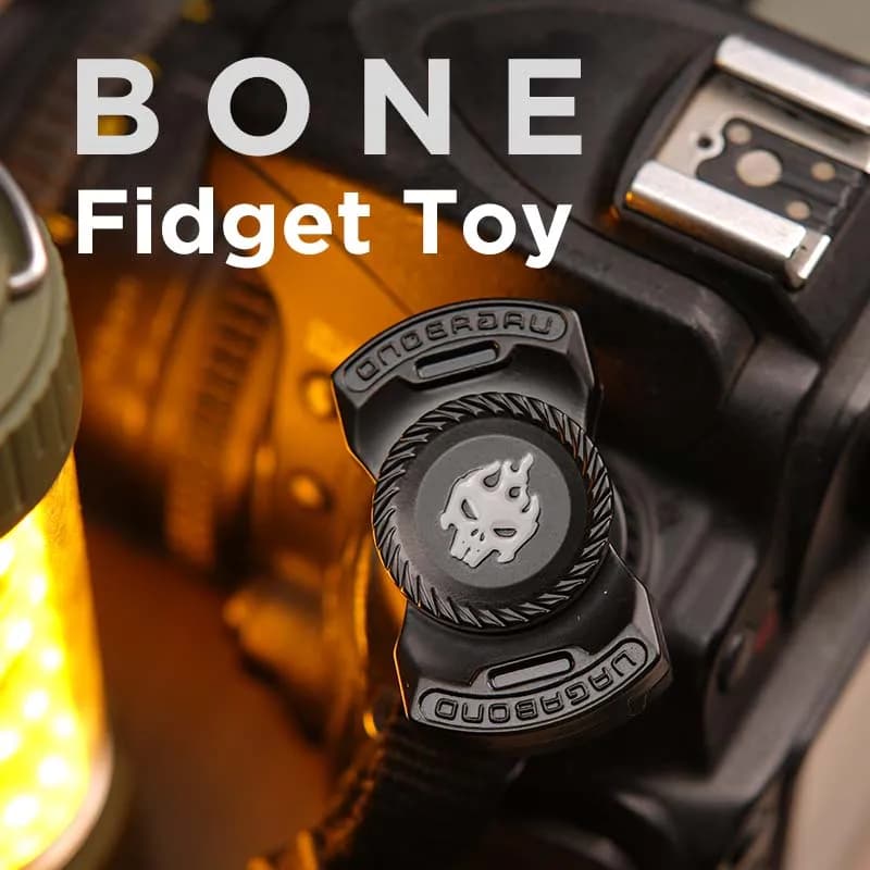 Focus tool ADHD edc fidget 3-in-1 Fidget Toy Spinner Magnetic Push Play Gadget Stress Relief for Children Adults