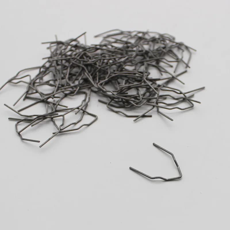 Punti metallici ad onda angolare in acciaio inossidabile Cucitrice a caldo Riparazione plastica Punti metallici a caldo standard Saldatura elettrica