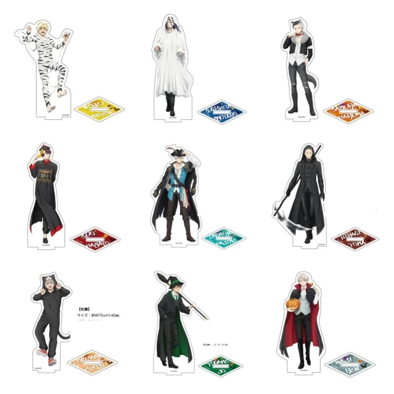 WIND BREAKER Espositore in acrilico, decorazione originale da scrivania, statuetta da collezione, regalo per fan, prodotti a tema cartoni animati, portachiavi 15cm