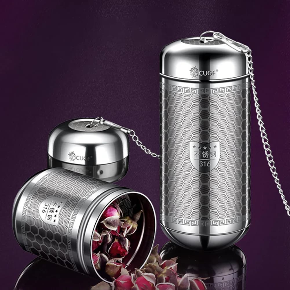 Stainless Steel Tea Infuser Tea Leaves Spice Seasoning Ball Strainer Teapot Fine Mesh Coffee Filter Teaware
