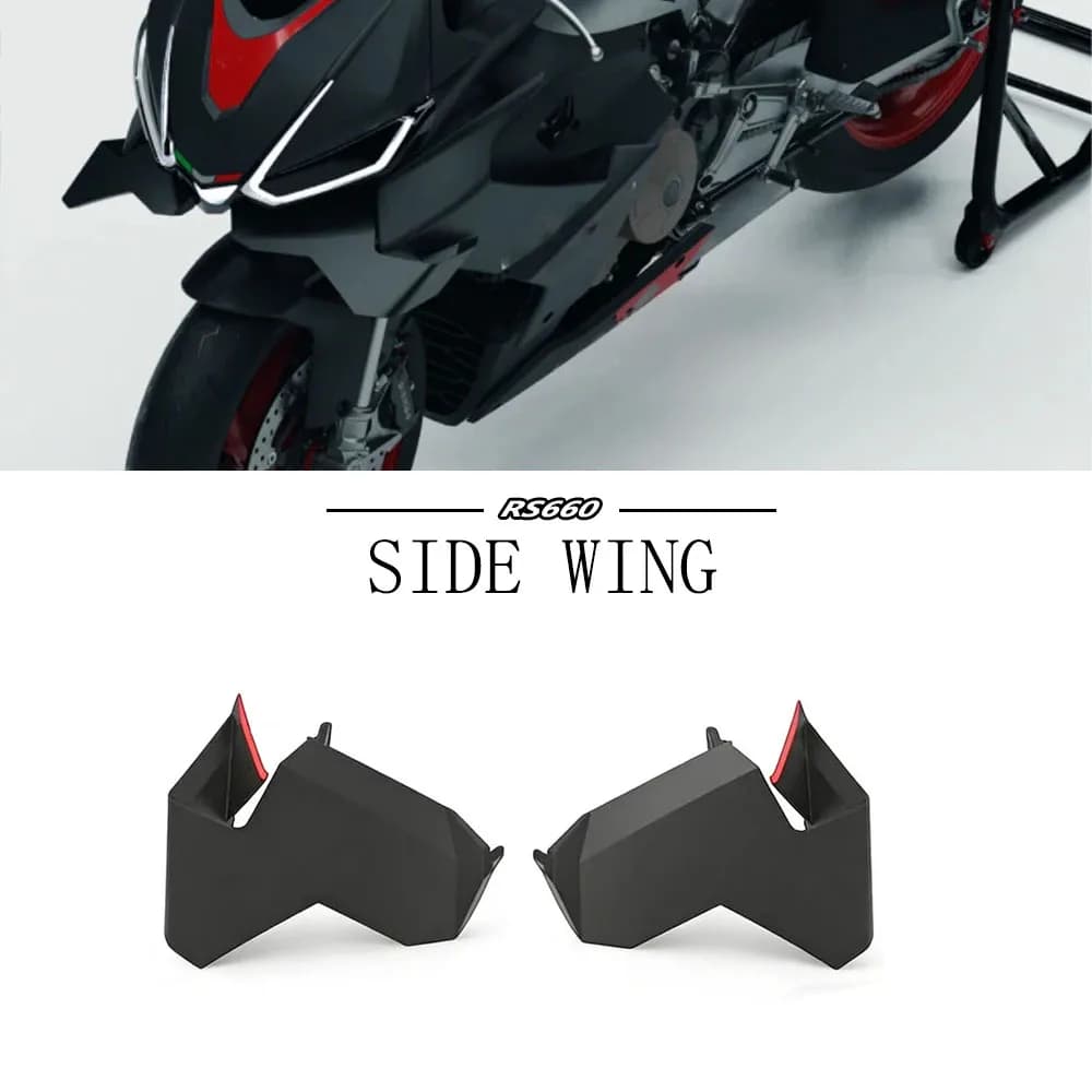 For Aprilia RS660 2021 2022 2023 2024 2025 2026 RS 660 New Motorcycle GP Side Wing Side Spoile Front Spoiler Lower Spoiler Flank