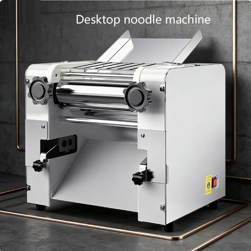 Macchina Elettrica Automatica per Pasta 135W, Pressa per Noodle a Due Lame, 110V