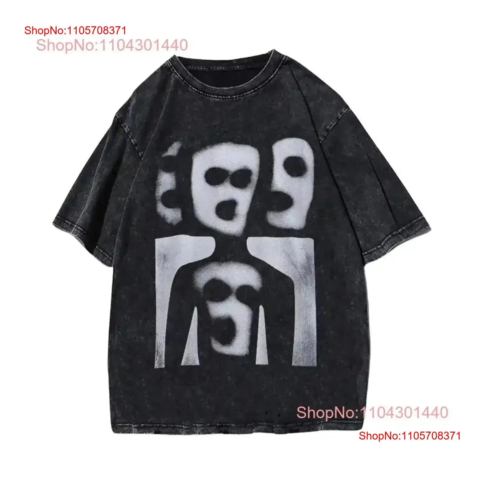 The Mysterious T Shirt Print Trendy Y2K Pop culture Statement Limited edition Urban vintage Washed fashion Unisex Slightly