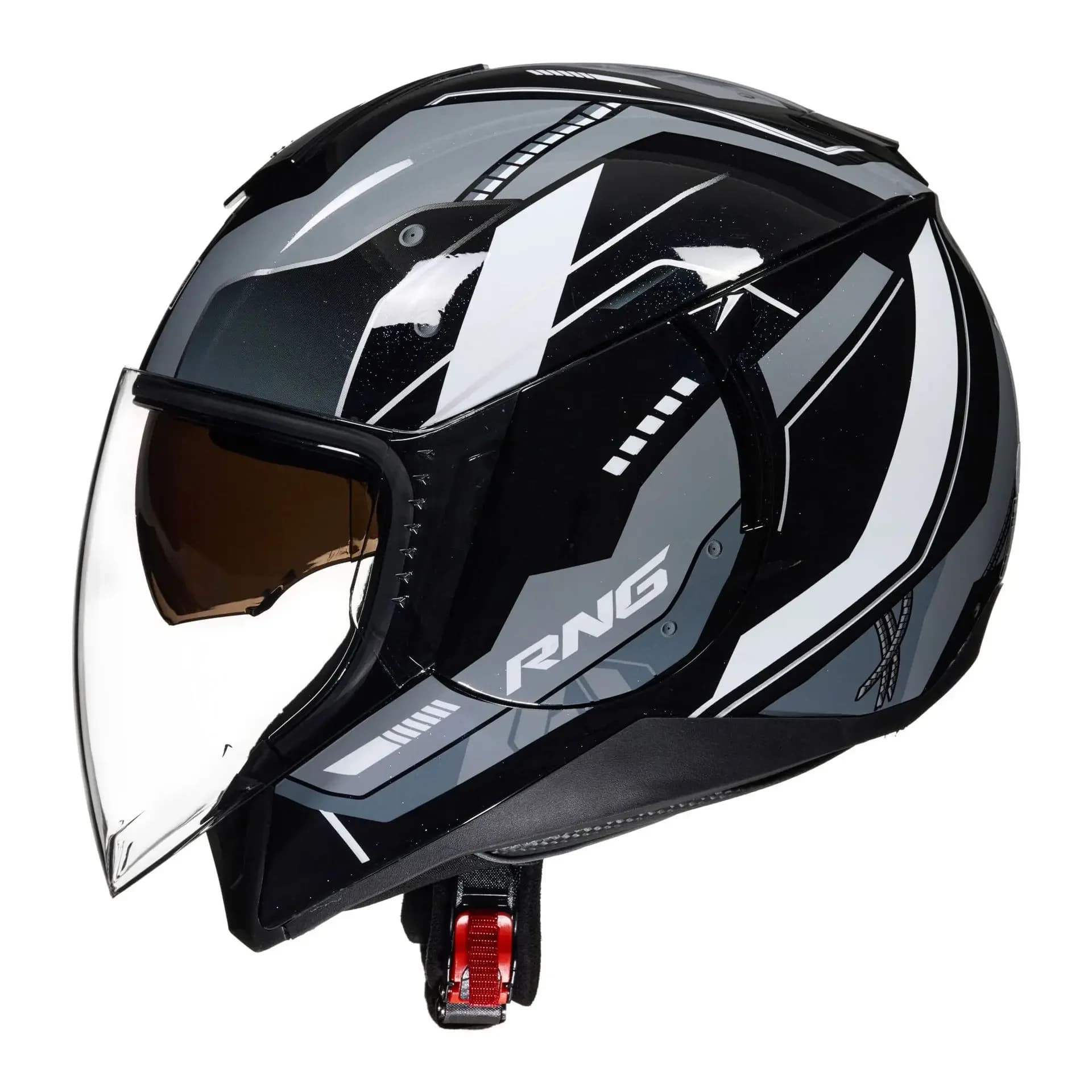Casco moto RNG Certificazione DOT Lente argentata Capacete Casco da donna a prova di raggi ultravioletti Casque casco moto