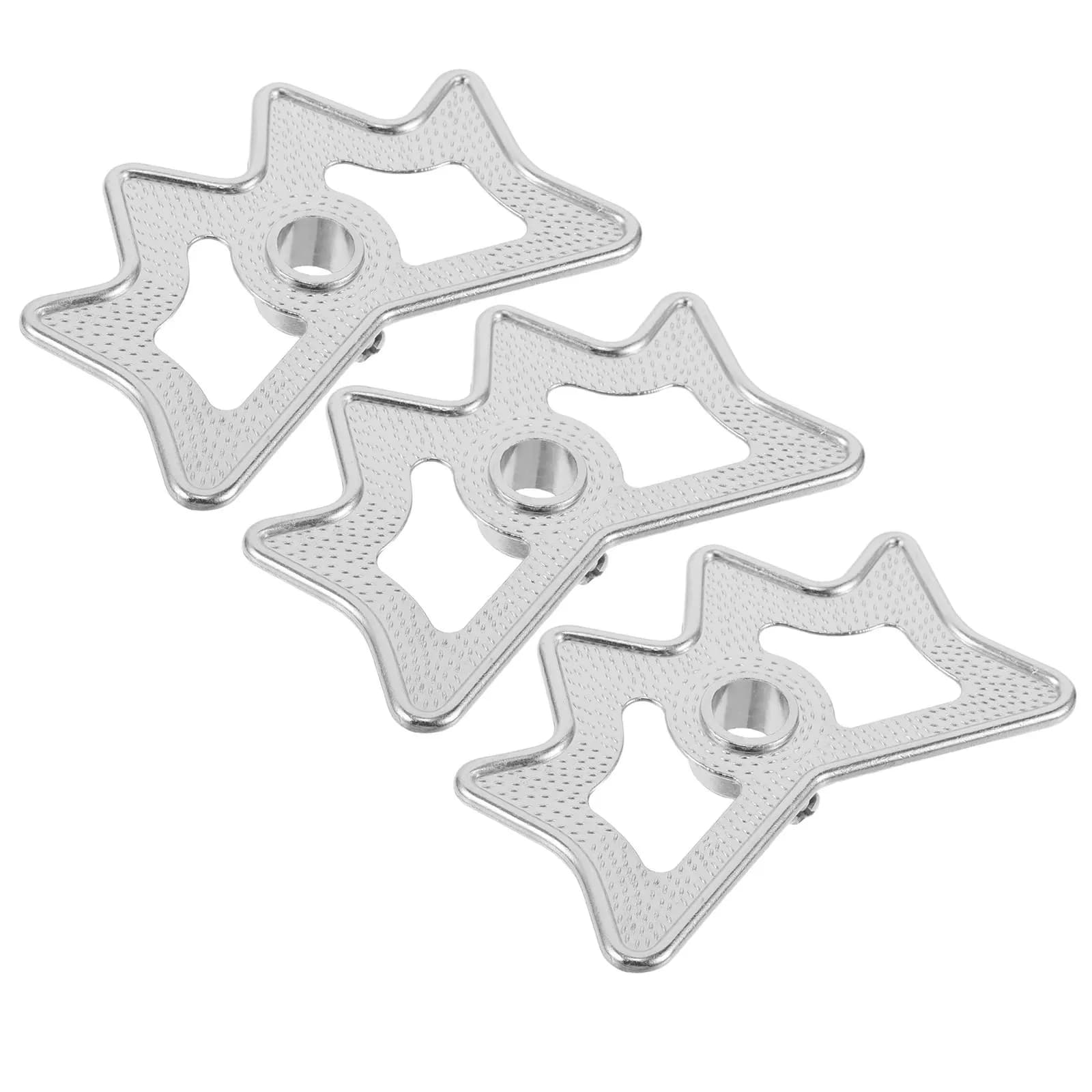 Set di 3 Supporti per Stecca da Biliardo in Metallo, Porta Stecca a Cinque Artigli, Supporto Stabile e Portatile per Uso Professionale e Ricreativo