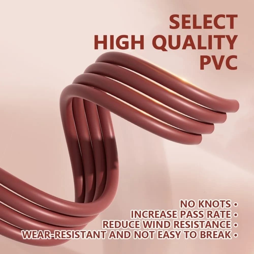Wireless Jumping Cord with Calorie Counter, Adjustable and Portable, Non-slip and Resistant