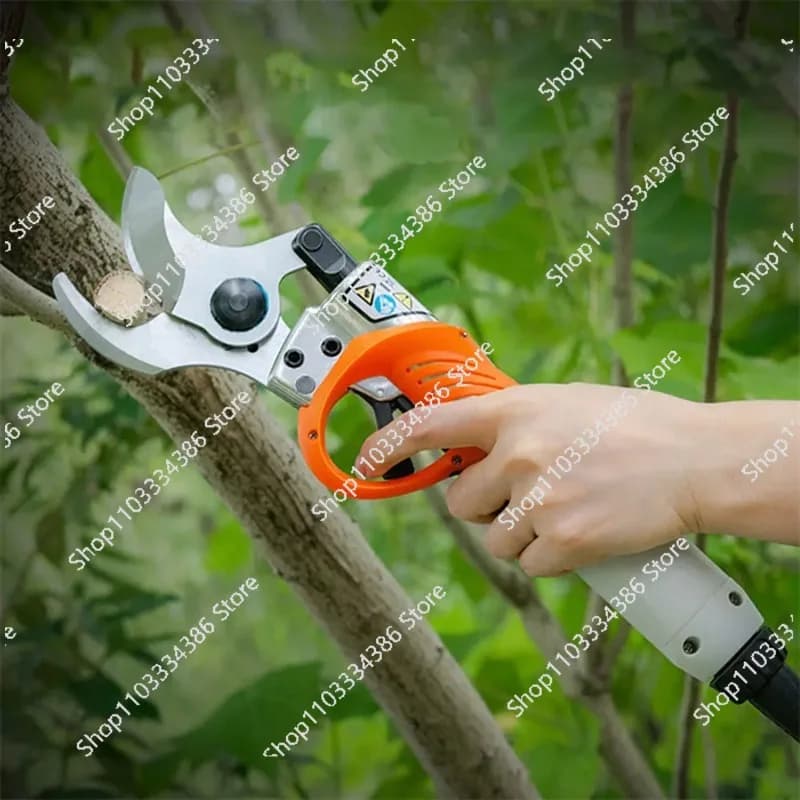 450W Rechargeable Electric Scissors, Garden Feeding Tools, Copper Cutting Tools with Lithium Battery