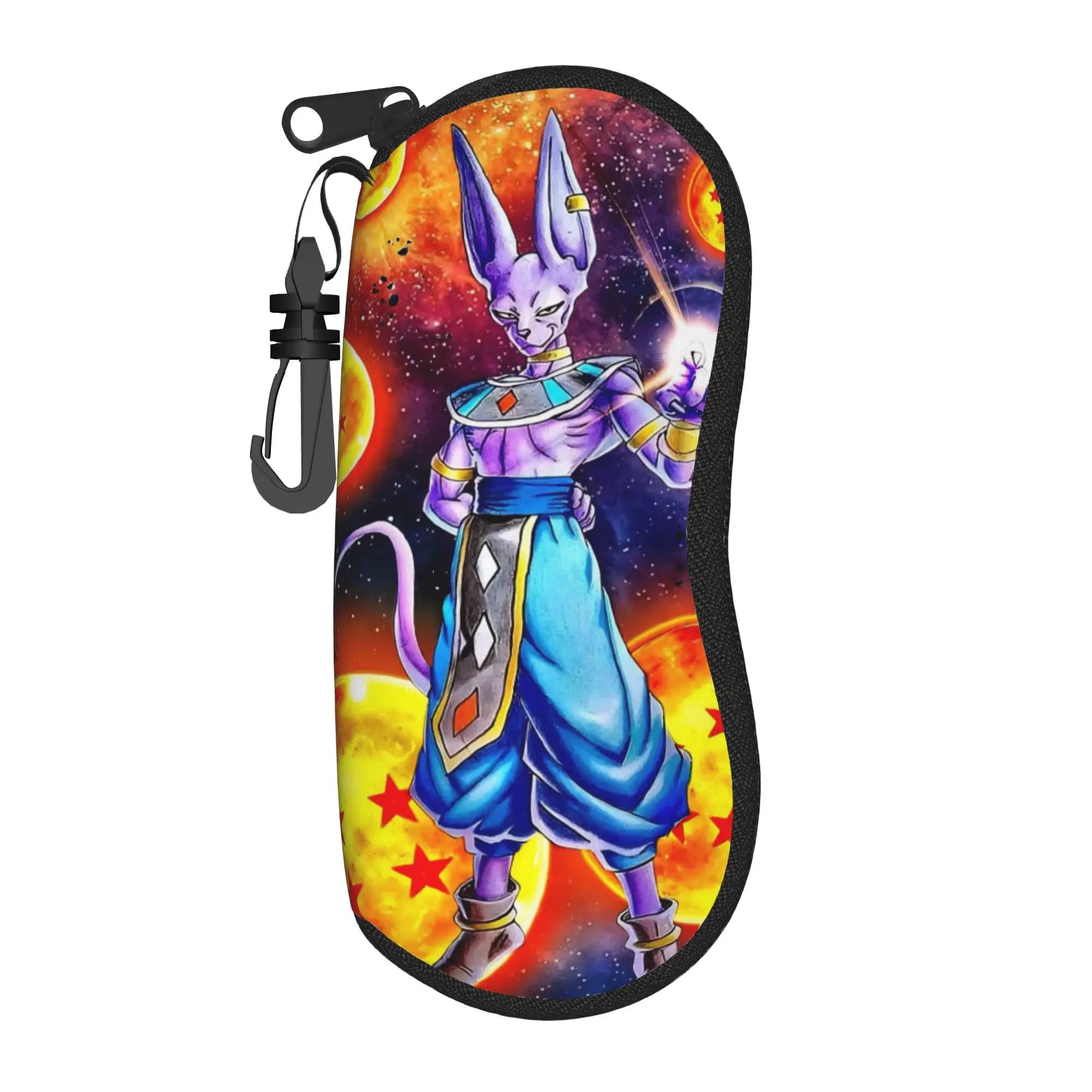 Dragon Beerus Anime Ball DBZ Custodia per occhiali Accessori da viaggio unisex Scatola portaocchiali da sole Contenitore piccolo per occhiali