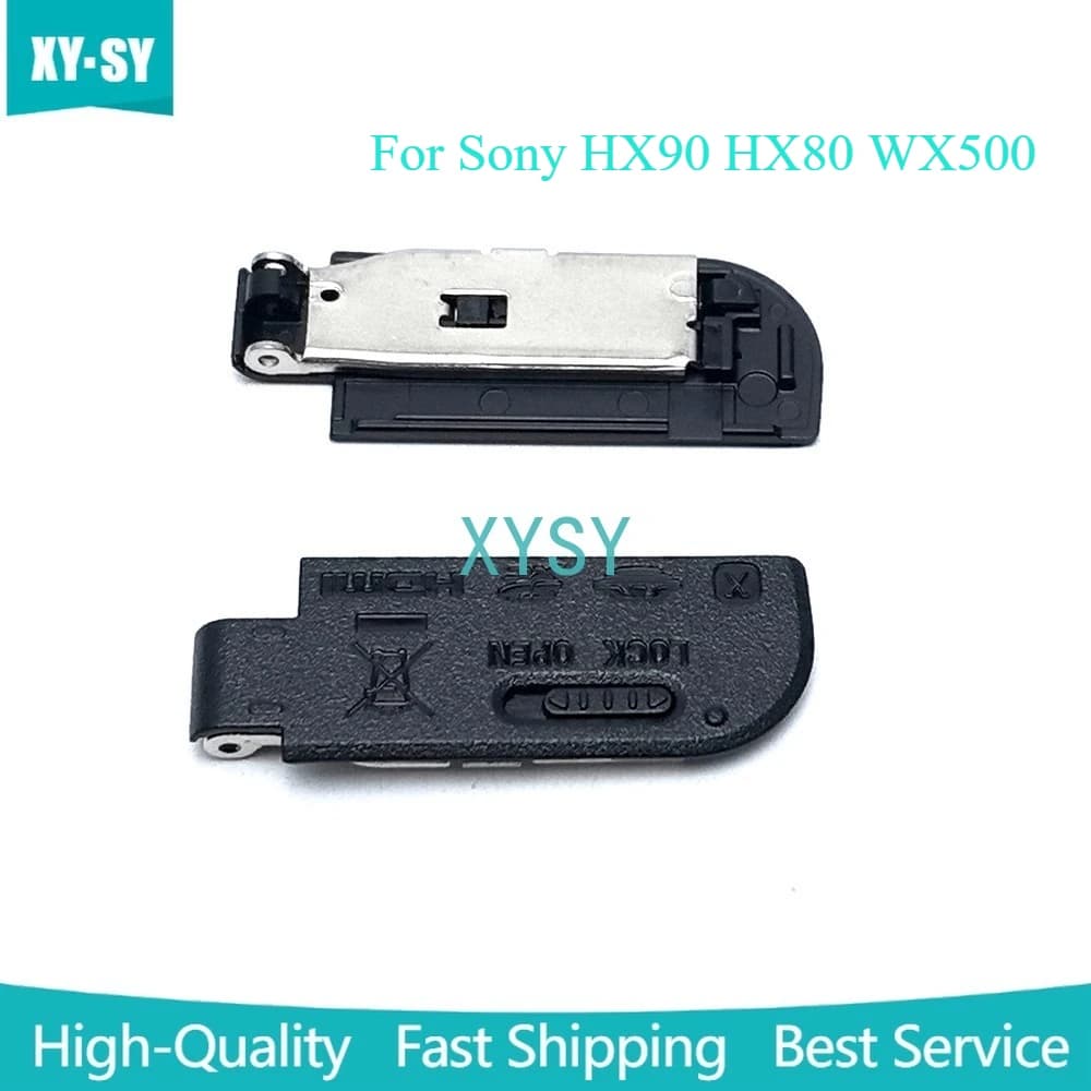 Nuovo Ricambio per Fotocamera Sony HX90 HX80 WX500: Coperchio Vano Batteria, Parte Dettagliata