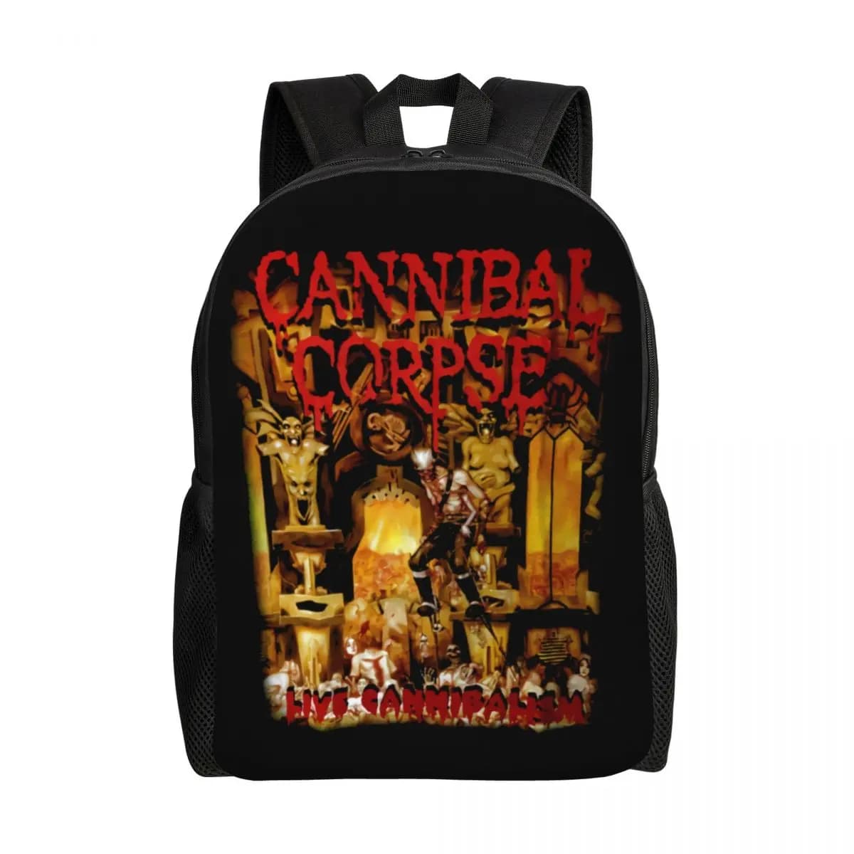 Zaino da viaggio personalizzato Cannibal Corpse Donna Uomo Scuola Laptop Bookbag Rock Roll Death Metal Borse per studenti universitari