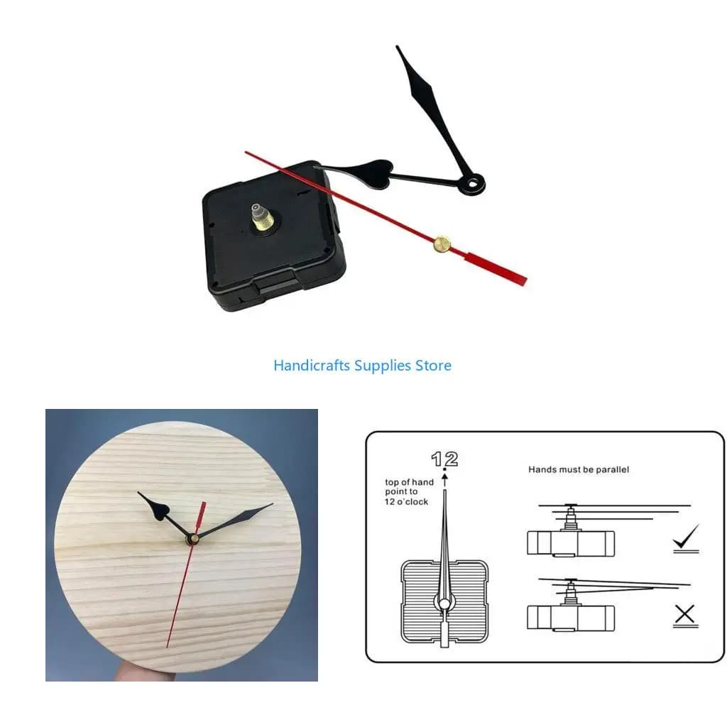 R1WA Silent Quartz-Clock Movvement Mechanism Wall clock DIY repair tool for watch
