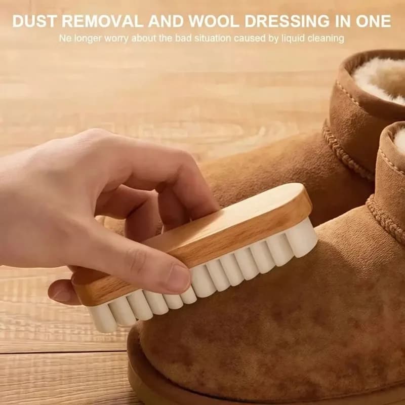 Spazzola in Gomma Scamosciata per Pulizia Delicata delle Scarpe, Rimuovi-Macchie per Calzature in Pelle Scamosciata e Specifica per Scopi di Pulizia