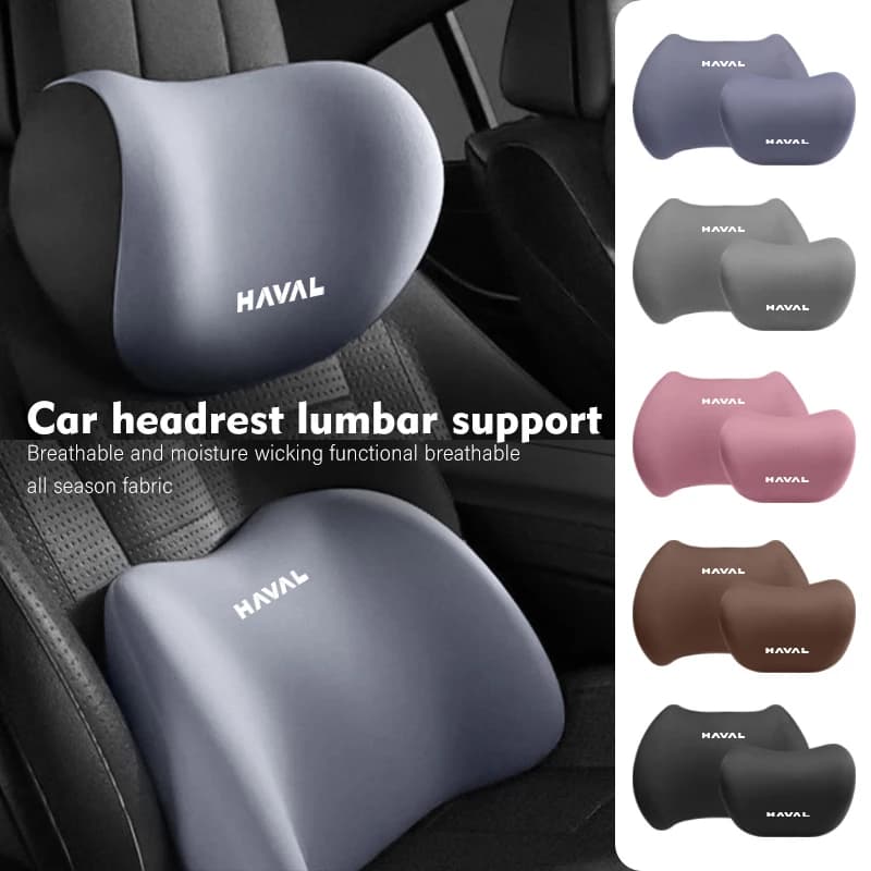 Supporto per la schiena dell'auto poggiatesta cuscino per il collo Memory Cotton lombare per Haval H6 Jolion H9 F7X Dargo H1 H2S M6 H3 H4 H5 H7 H2S H8