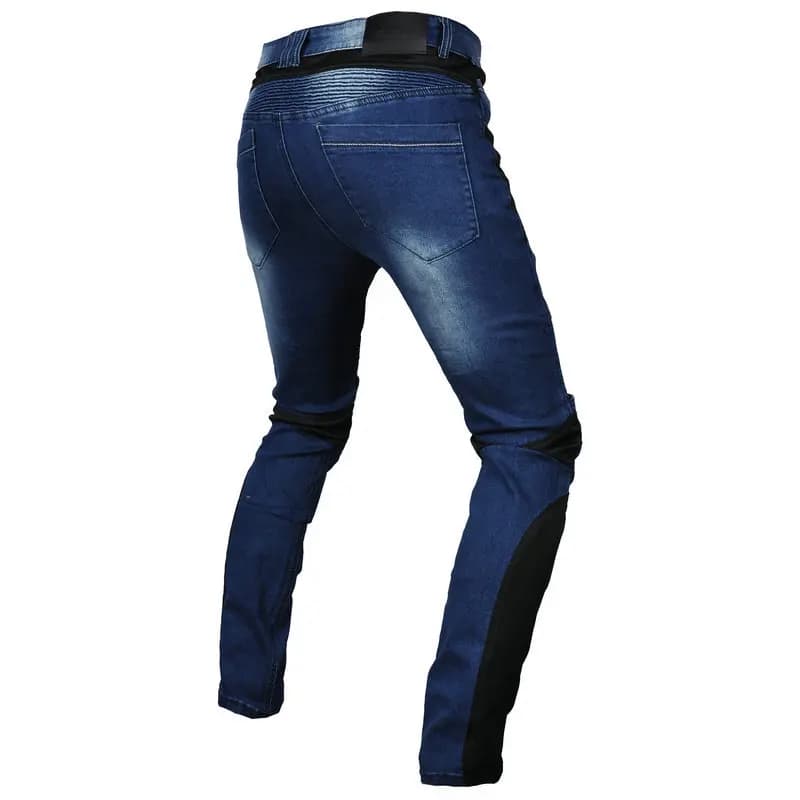 Pantaloni da Moto Traspiranti in Mesh da Uomo 2026, Jeans Estivi da Motociclista Anti-Caduta per Esterni con Protezioni