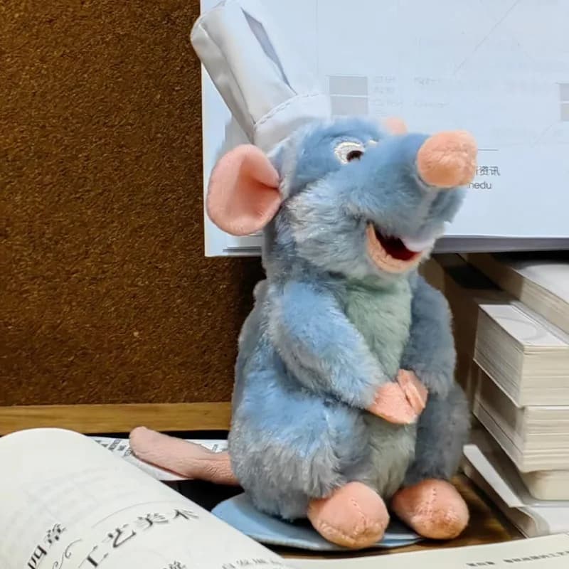 Giocattoli magnetici Disney Ratatouille, simpatiche bambole di peluche per bambini, decorazione per la spalla, decorazione per la stanza, divertenti giocattoli per bambini, regali per le vacanze