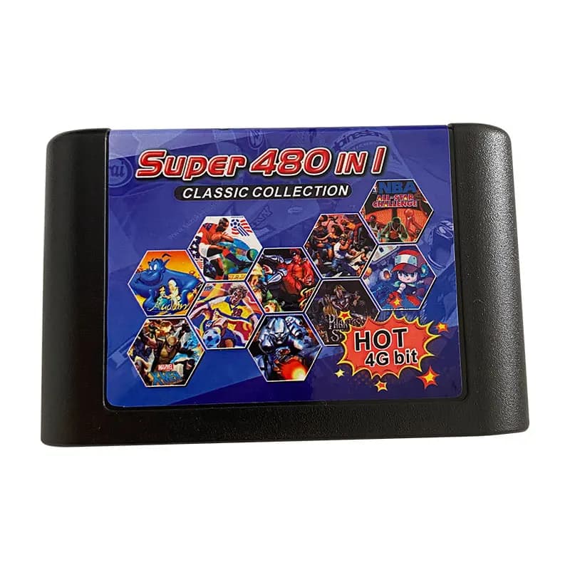 Scheda di gioco MD 480 in1 per Mega Drive per Sega Genesis e per console originale