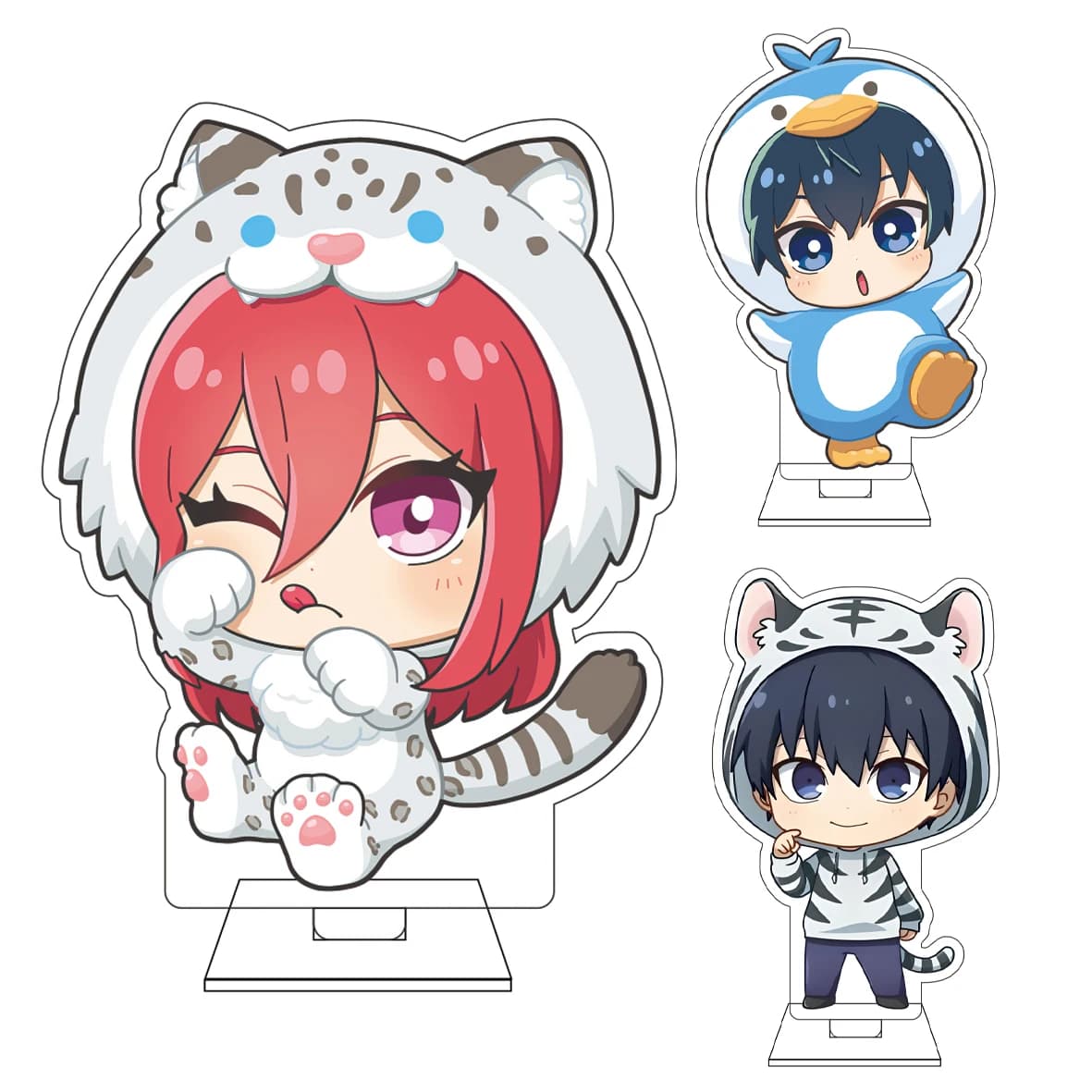 Statuetta in Acrilico da 10CM dell'Anime BLUE LOCK, Cosplay di Bachira Meguru e Isagi Yoichi, Ornamenti e Regali
