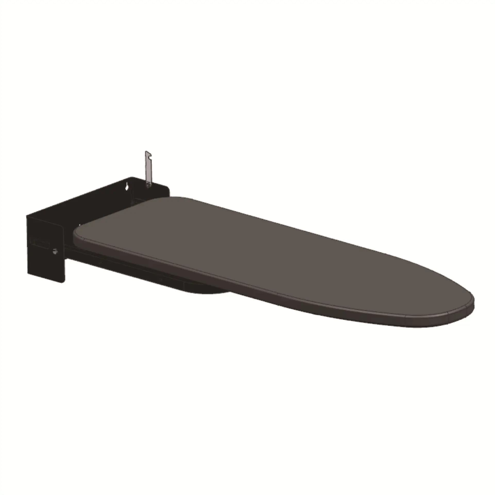 Wall Mounted Ironing Board, Foldable Hanging Pressing Board for Closet Space-Saving Steam Iron Pad Sturdy Home Laundry Organizer