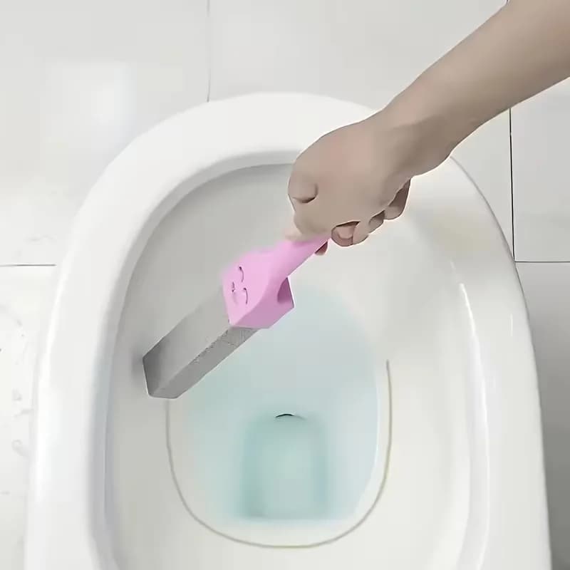 4-Pack Reusable Volcanic Stone Cleaning Sticks Toilet Brush Bathroom Stain Remover No Electricity Needed