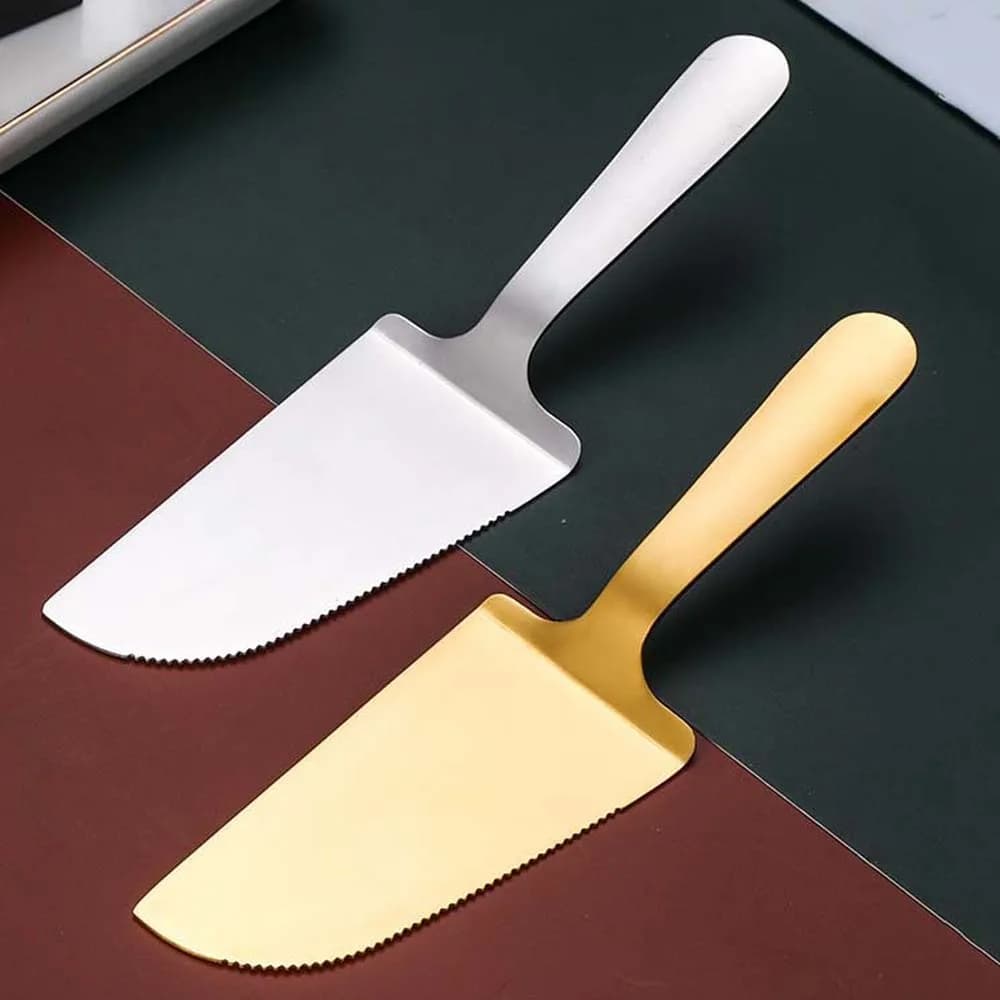 1PC Pastry Tools Set of Stainless Steel Wedding Cake Knives Set Rose Gold Pizza Knives Cooking Tools Kitchen Knives Accessories