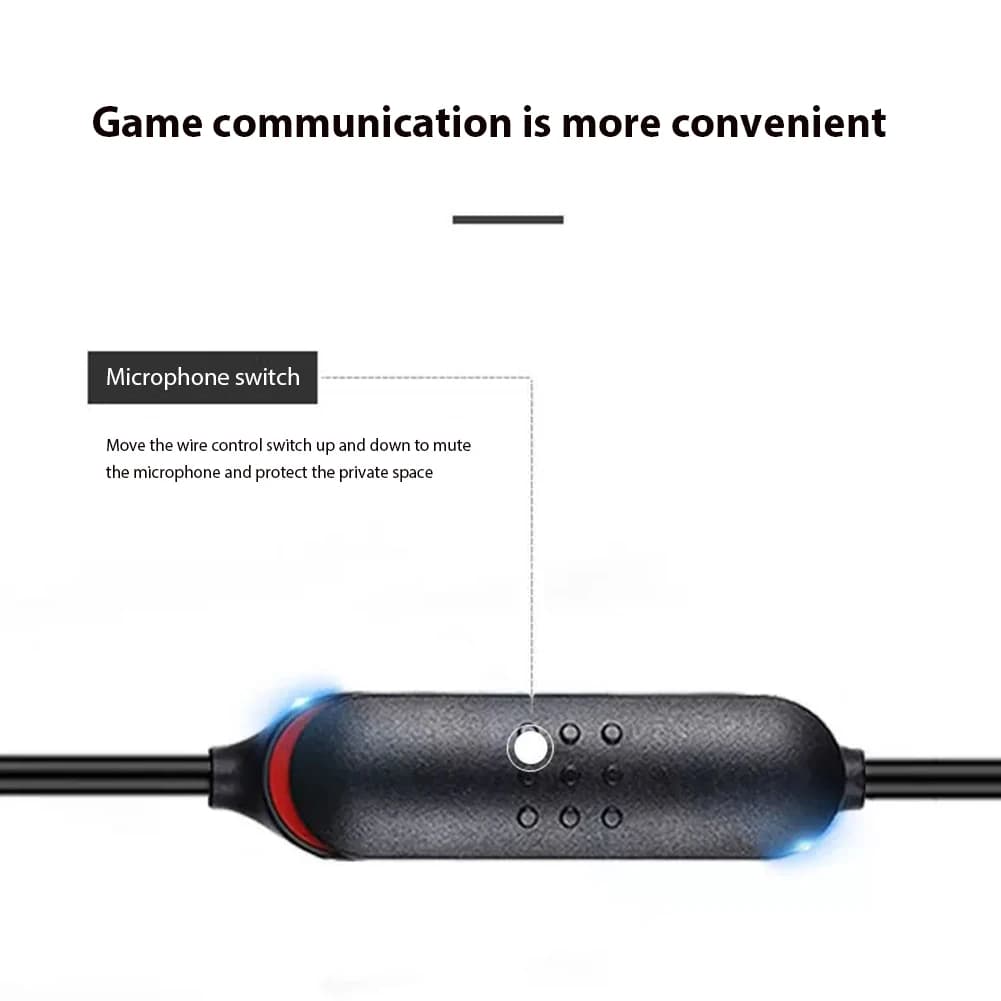 Microphone 3.5 mm Spine Microphone with detachable gaming rod Microphone with gaming rod with noise cancelling for QC35/QC45