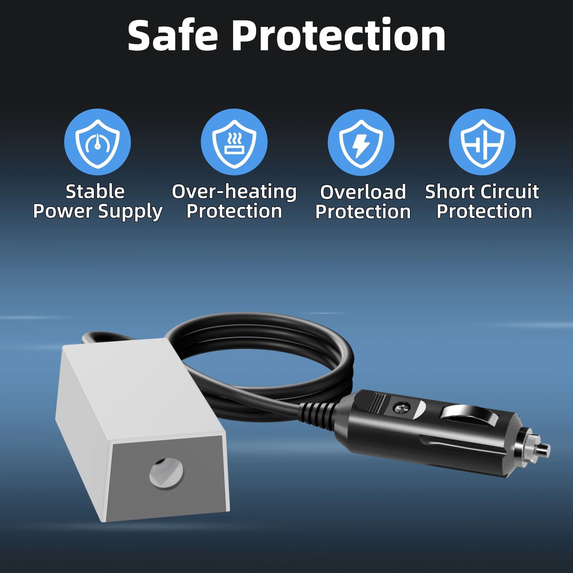 Starlink Mini adattatore cavo caricabatteria da auto da 67 W con convertitore regolatore DC-to-DC caricabatteria da auto con ingresso 12 V-36 V portatile impermeabile