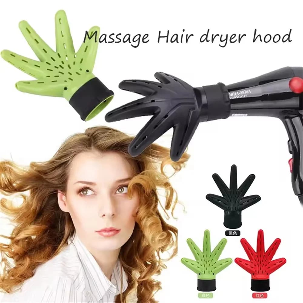 Hot Hand Shape Hair Dryer Diffuser Salon Hairdressing Blower Cover Hair Blow Dryer Accessories For Curly Hair Create Fluffy Hair