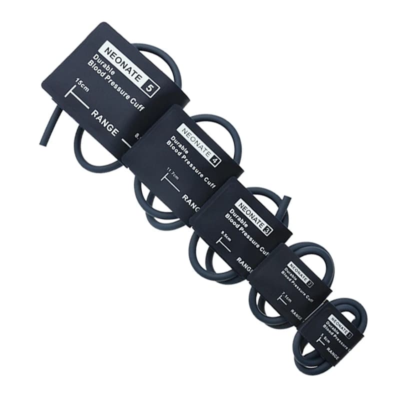 Nylon NIBP Single Tube Infant Newborn Upper Arm Blood Pressure BP Polsino Meter Part for Sphygmomanometer Monitor Patient