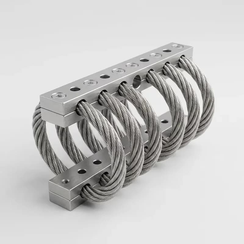 Hoan Machine Navy Shipborne Marine Vehicles Container Shock Vibration Control Pump Bearing JGX-1278D-370B Aluminum Wire Rope