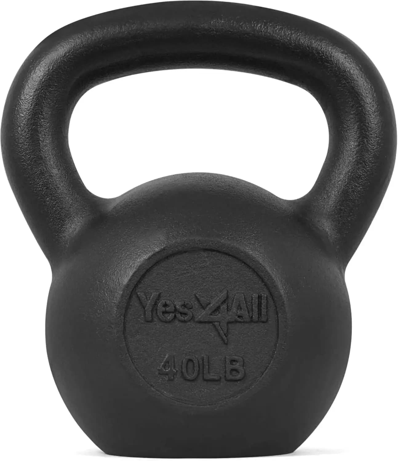 Kettlebell in Ghisa da 40 libbre, per Allenamento di Forza e Workout Completo del Corpo, Singolo o Set da 2