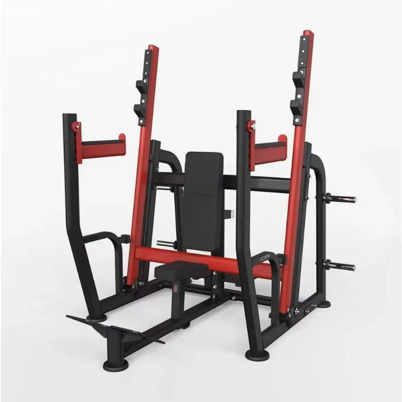 Business Fitness Strength Training Free weight plate Gym bench for seat shoulder exercises loaded press bench for muscle shoulder press