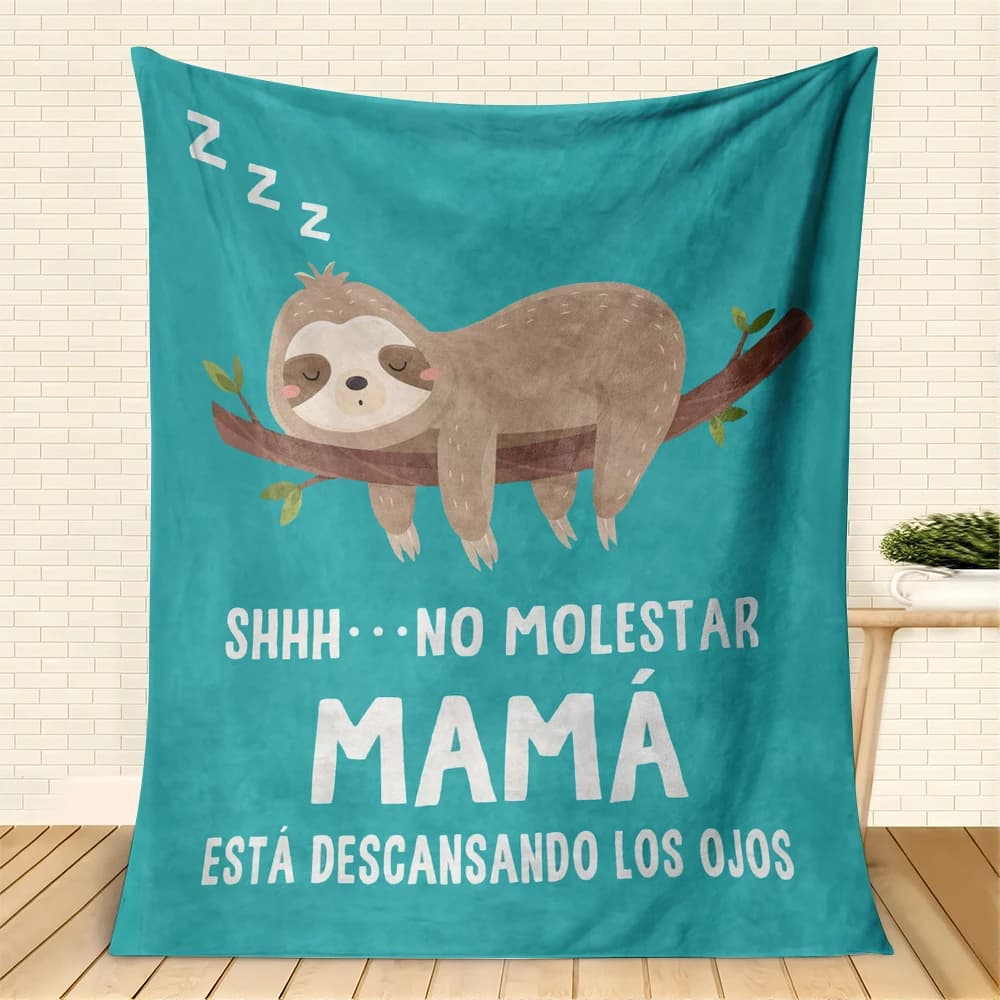 1 pezzo di coperta regalo per la mamma, la nonna, l'anniversario, i regali di compleanno ti amo presenta regali del festival, morbido e caldo, per tutte le stagioni
