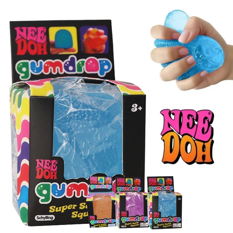 Schylling Mini Candy NeeDoh Gumdrop Giocattolo Sensoriale Antistress Blind Box
