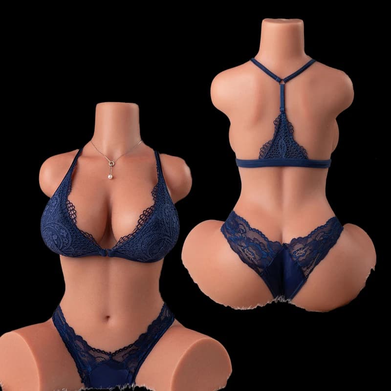 MIVM - Adult Sexy Woman 1:1 Body Model, Perfectly Reproducing Skin Texture and Channel Texture, Men Masturbate Half Body Doll