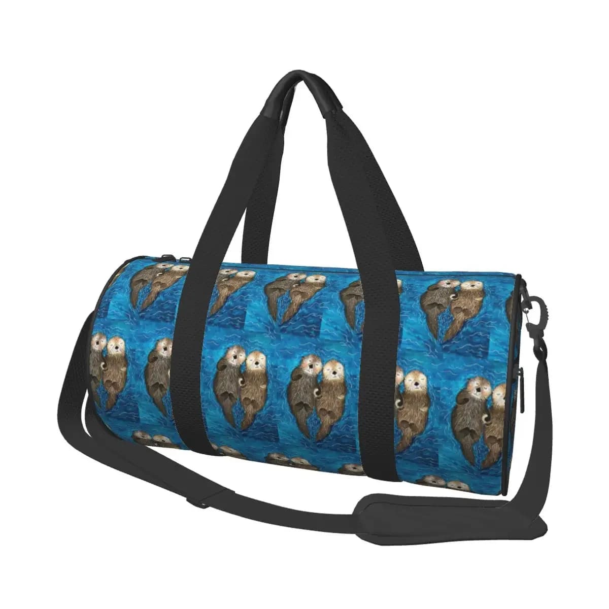 Otter CUTE SLEEP Borsone grande da palestra Borsone impermeabile Borse da viaggio Borse Borsa fitness