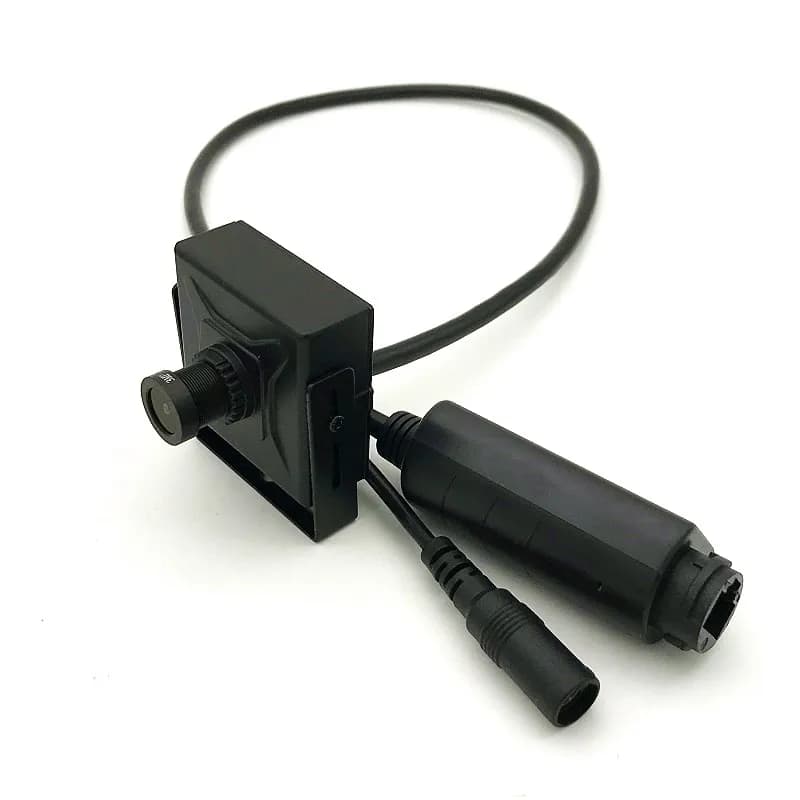 Factory OEM 5MP 4MP 3MP 2MP CMOS Super Mini POE IP Video & Audio Security Camera with Wide Angle Cloud & Memory Card Storage