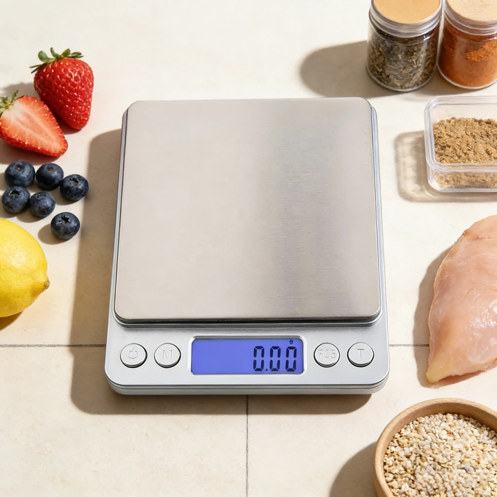 Digital Balance 0.01g/0.1g for Diamonds, Gold & Jewelry, Portable, Small, Intelligent, LCD, Electronics, Pocket, Food & Kitchen, Gram Precision Balance