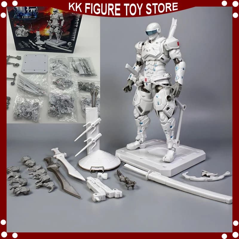PS001 G.I. Joe Storm Shadow Snake Eyes Super Black Warrior SC001 PS001 Kit di Modellismo da Assemblare Action Figure GK Giocattoli Modellabili