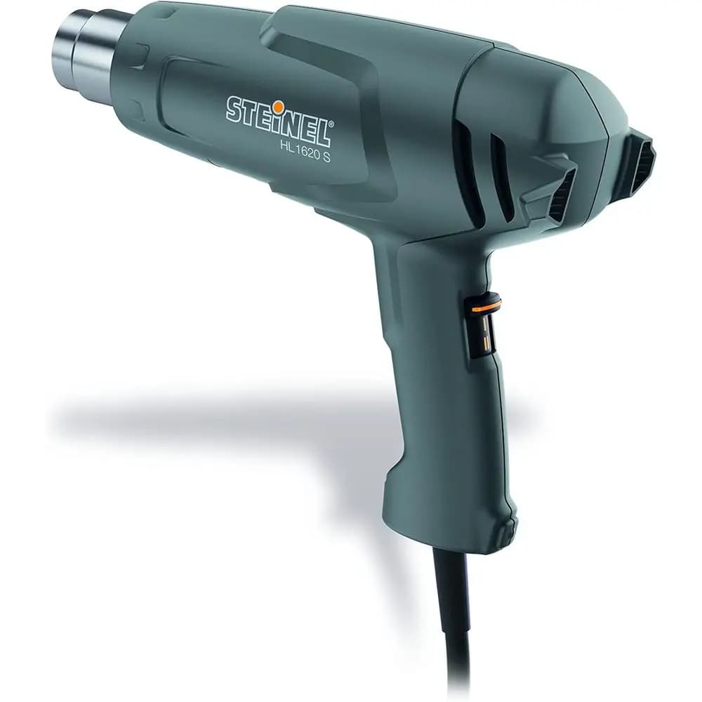 Steinel - 110023455 Pistola termica multiuso HL 1620 S, 1300 W, utensile termico a doppia temperatura con flusso d'aria regolabile o involucro termoretraibile e
